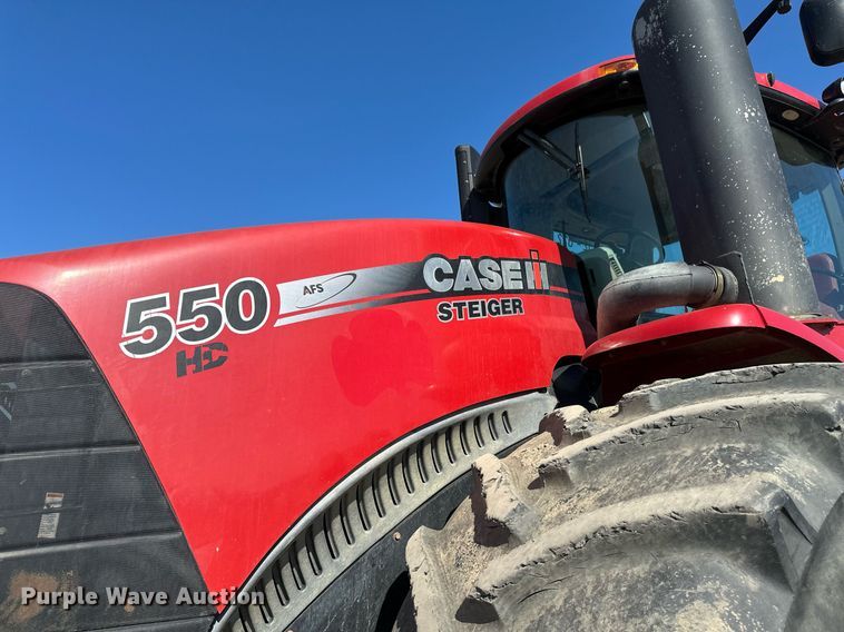image for item EB2737 2013 Case IH Steiger 550HD Scraper Series 4WD tractor