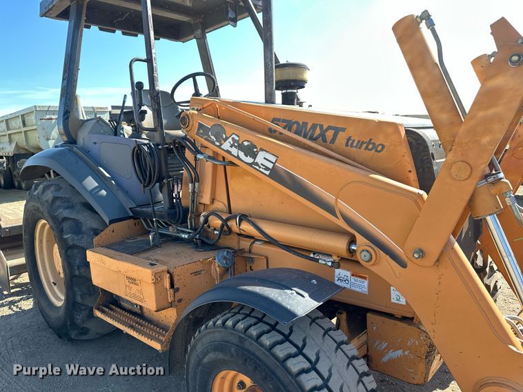 image for item EB2738 2005 Case 570MXT Turbo landscape tractor
