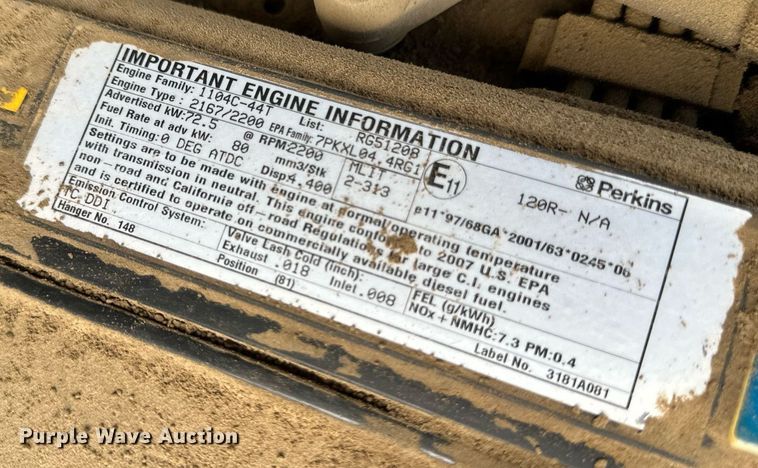 image for item EB2750 2007 Bobcat V638 telehandler