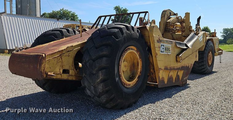 image for item EB8151 1973 Caterpillar 631C scraper