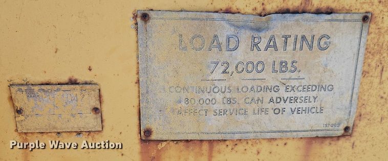 image for item EB8151 1973 Caterpillar 631C scraper