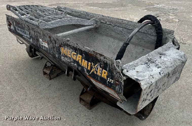 image for item EC3633 Danuser Mega Mixer S75 skid steer concrete mixer