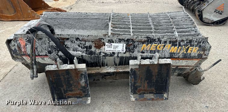 image for item EC3633 Danuser Mega Mixer S75 skid steer concrete mixer
