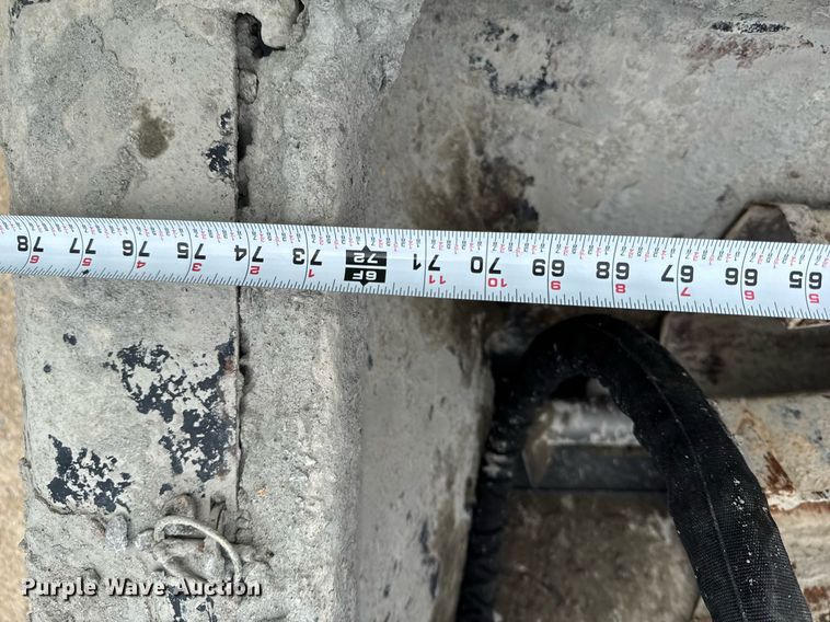 image for item EC3633 Danuser Mega Mixer S75 skid steer concrete mixer