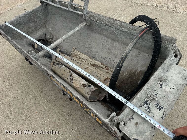 image for item EC3633 Danuser Mega Mixer S75 skid steer concrete mixer