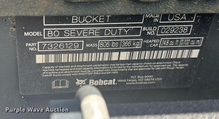 image for item EC3701 2024 Bobcat T770 tracked skid steer loader