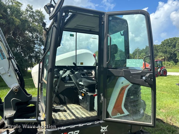 image for item EC3702 2023 Bobcat E88 R2-Series mini excavator