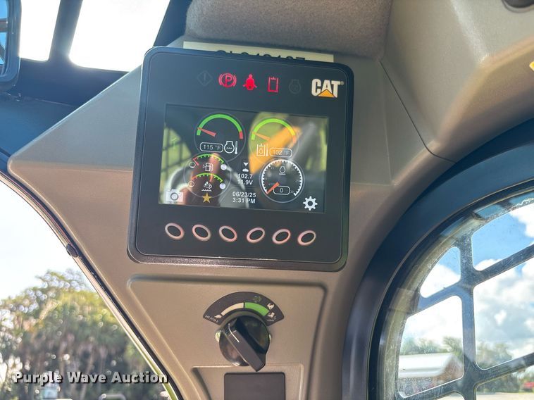 image for item EC3706 2024 Caterpillar 299D3 tracked skid steer loader