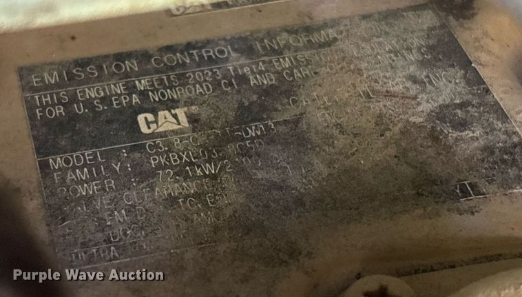 image for item EC3706 2024 Caterpillar 299D3 tracked skid steer loader