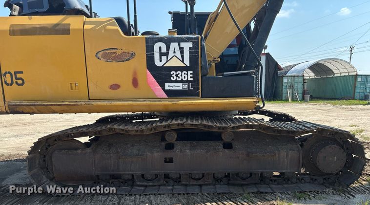 image for item EC3722 2011 Caterpillar 336E excavator