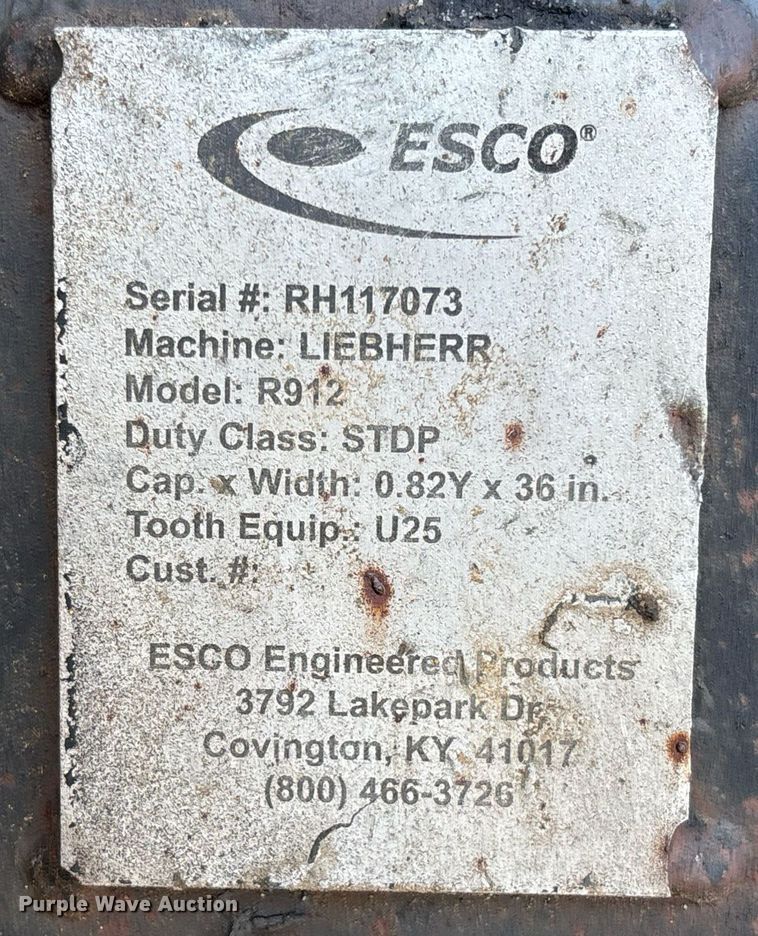 image for item EC3727 Liebherr R912 LC Litronic excavator