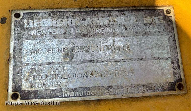 image for item EC3727 Liebherr R912 LC Litronic excavator