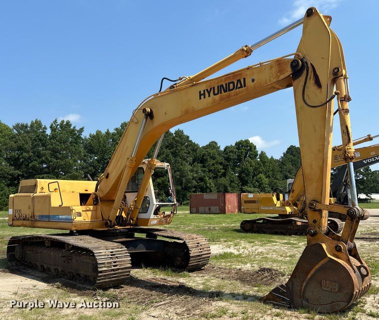 image for item EC3728 1992 Hyundai R290LC excavator