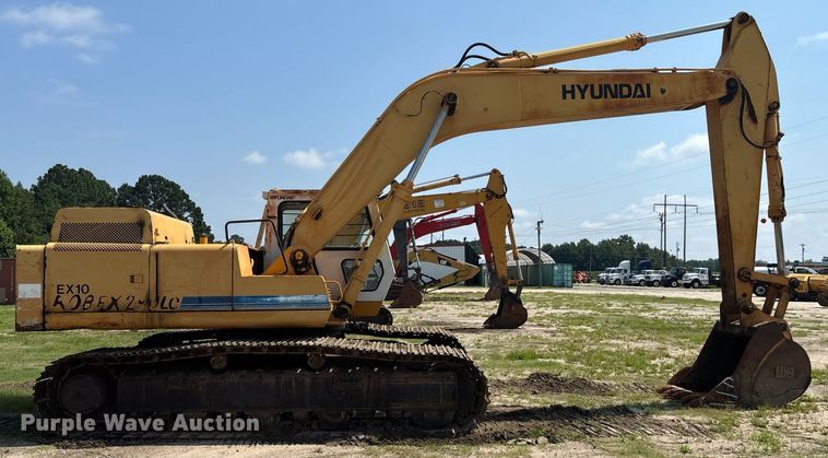 image for item EC3728 1992 Hyundai R290LC excavator