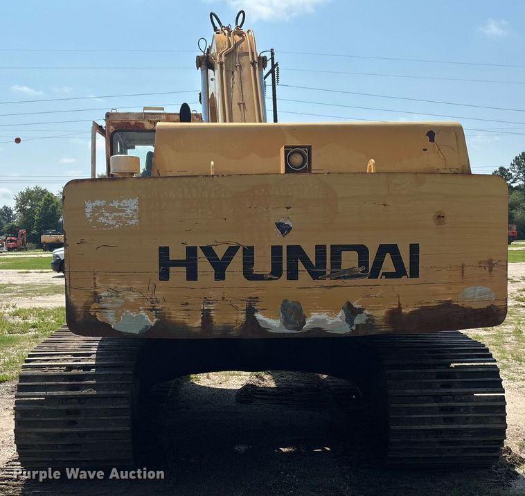 image for item EC3728 1992 Hyundai R290LC excavator