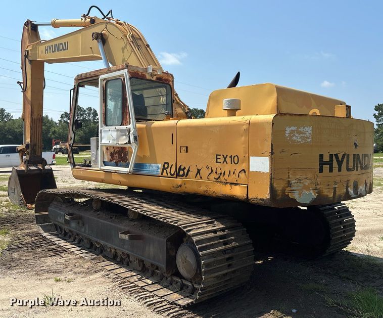 image for item EC3728 1992 Hyundai R290LC excavator