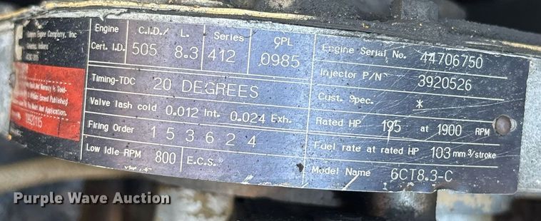 image for item EC3728 1992 Hyundai R290LC excavator