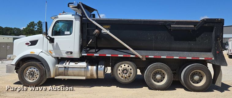 image for item ED2106 2016 Peterbilt 567 dump truck