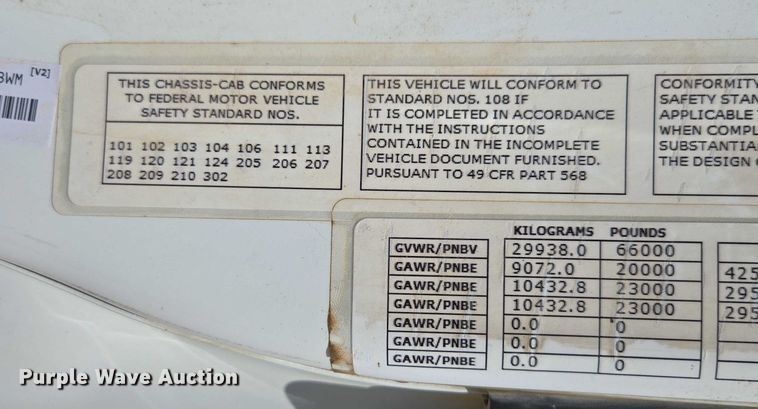 image for item ED2106 2016 Peterbilt 567 dump truck