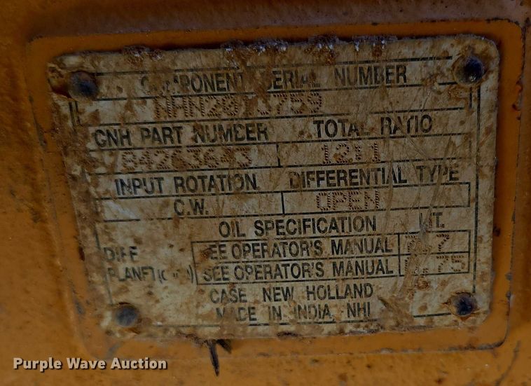 image for item ED2108 2013 Case 580 Super N backhoe