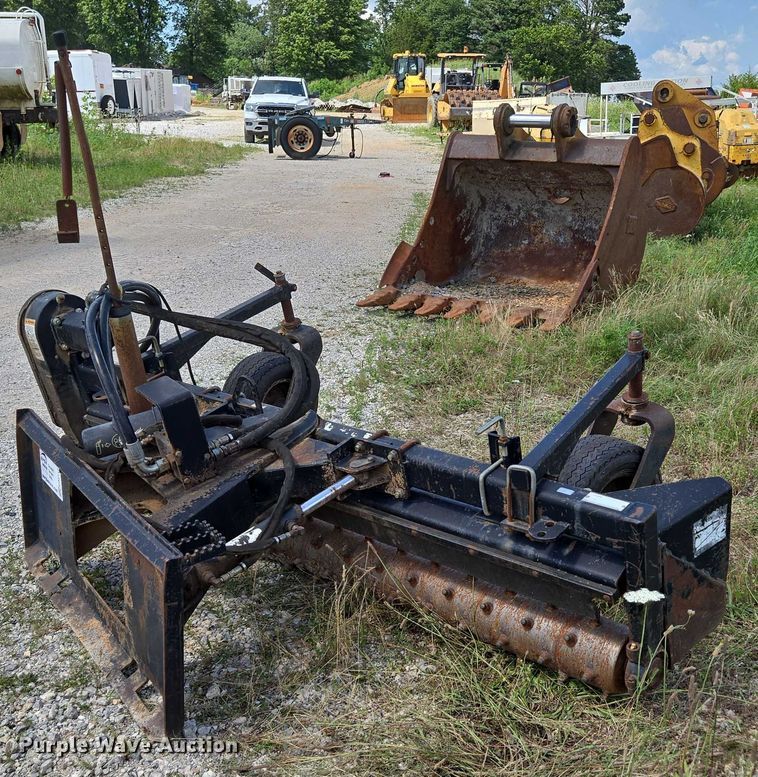 image for item ED2112 Harley Mx7 skid steer power rake