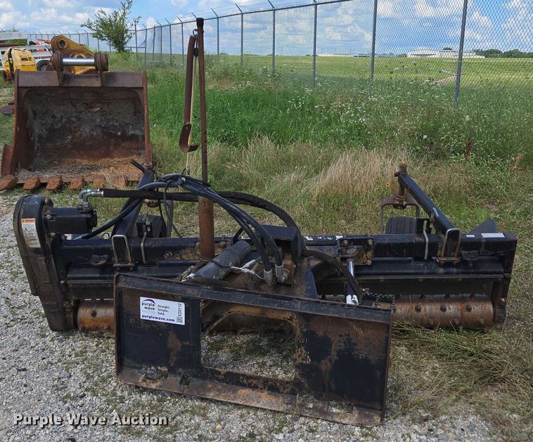 image for item ED2112 Harley Mx7 skid steer power rake