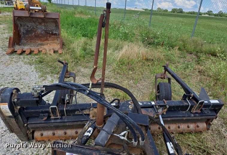 image for item ED2112 Harley Mx7 skid steer power rake