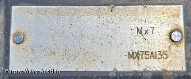 image for item ED2112 Harley Mx7 skid steer power rake