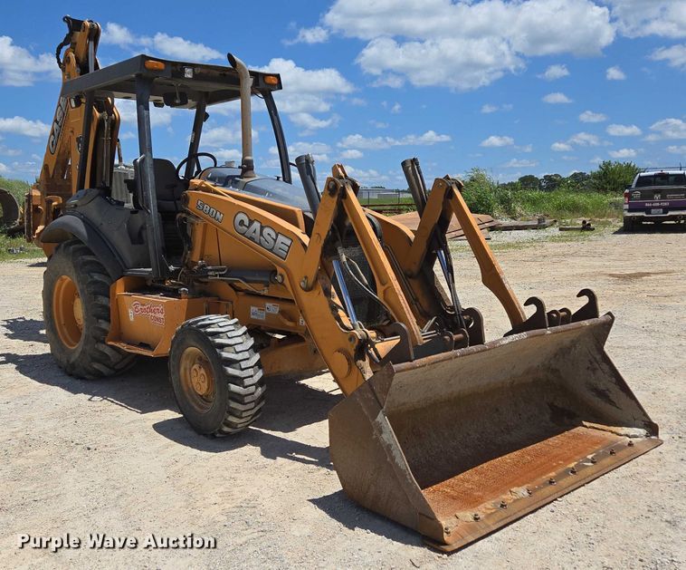 image for item ED2115 2015 Case 580N backhoe