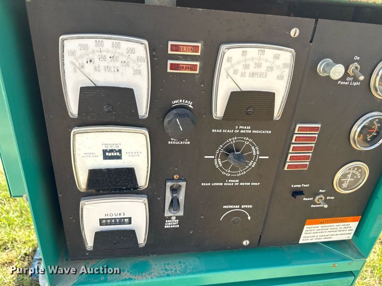 image for item ED2125 Onan 75 Genset generator