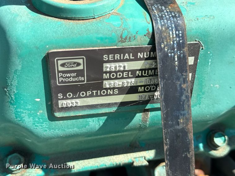 image for item ED2125 Onan 75 Genset generator