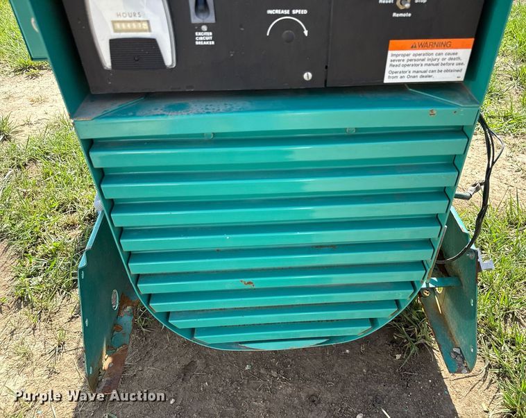 image for item ED2125 Onan 75 Genset generator