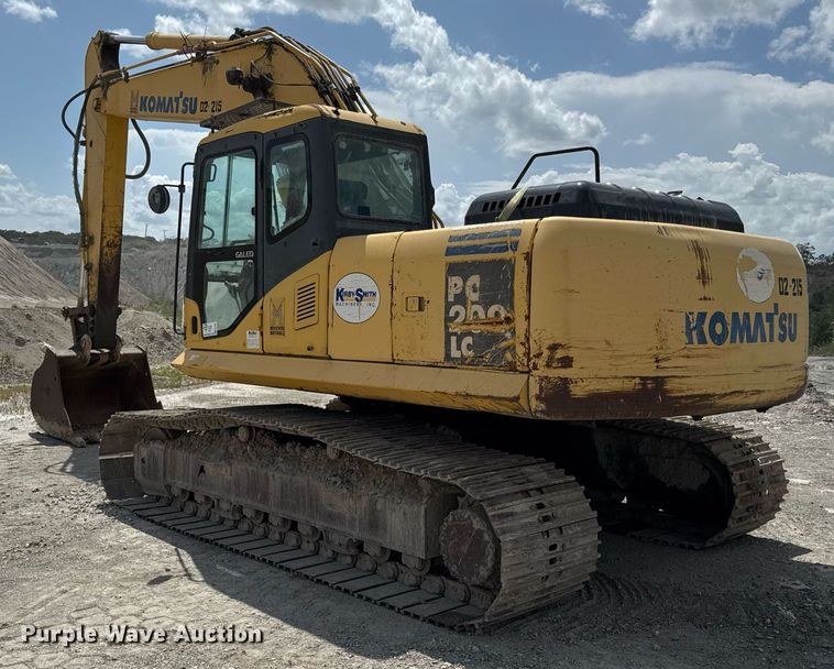 image for item ED4257 2003 Komatsu PC200LC-7L excavator