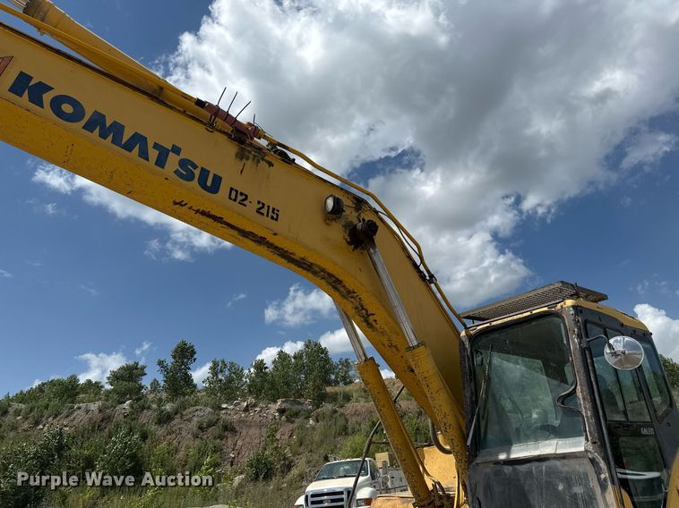 image for item ED4257 2003 Komatsu PC200LC-7L excavator