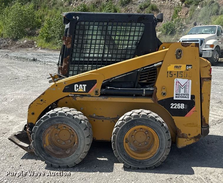 image for item ED4258 2012 Caterpillar 226B3 skid steer loader
