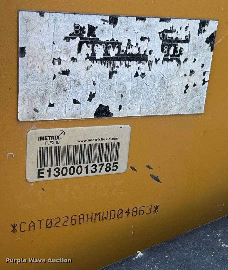 image for item ED4258 2012 Caterpillar 226B3 skid steer loader