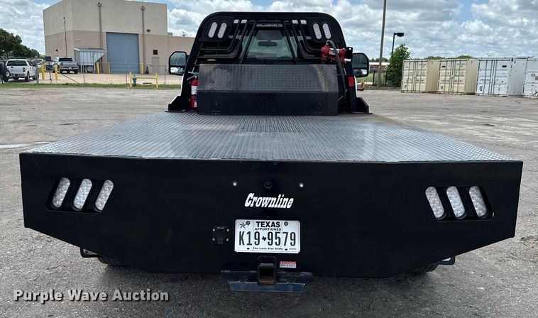 image for item ED5663 2024 Ford F550 Super Duty XL flatbed truck