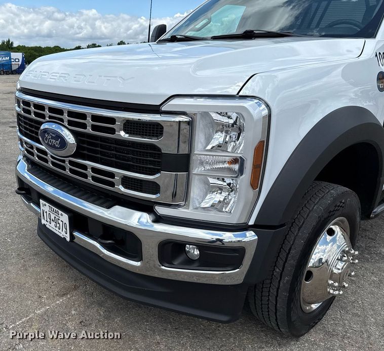image for item ED5663 2024 Ford F550 Super Duty XL flatbed truck