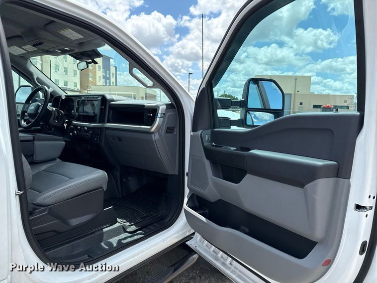 image for item ED5663 2024 Ford F550 Super Duty XL flatbed truck