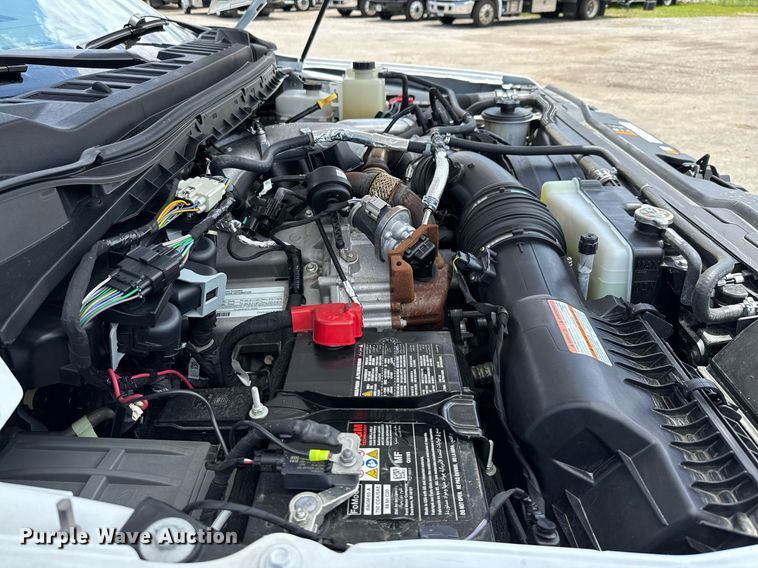 image for item ED5663 2024 Ford F550 Super Duty XL flatbed truck