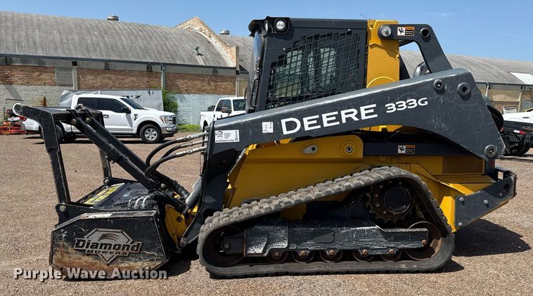 image for item ED5762 2021 John Deere 333G tracked skid steer loader