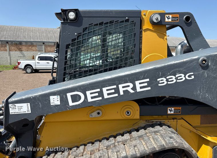 image for item ED5762 2021 John Deere 333G tracked skid steer loader