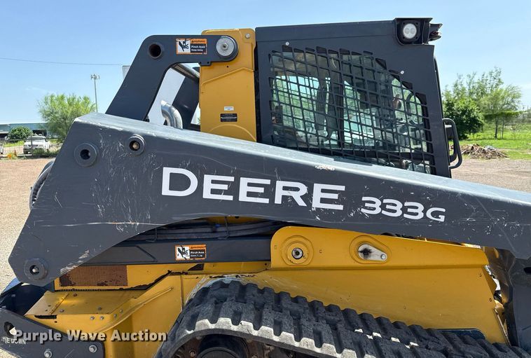 image for item ED5762 2021 John Deere 333G tracked skid steer loader