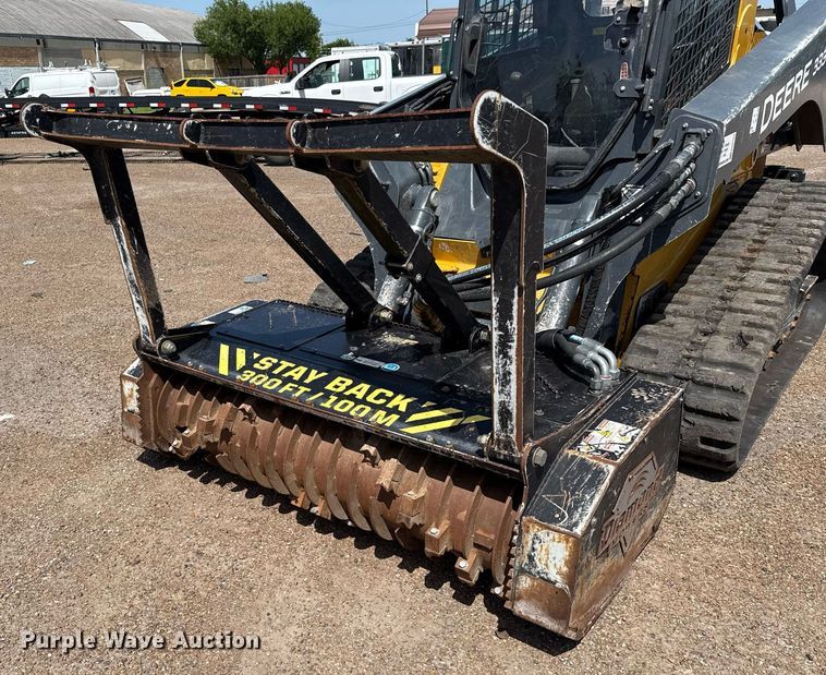 image for item ED5762 2021 John Deere 333G tracked skid steer loader