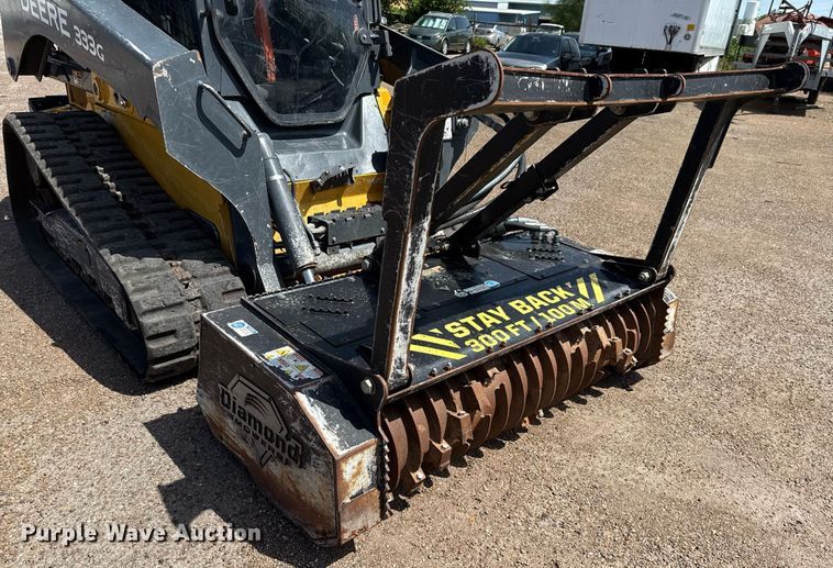 image for item ED5762 2021 John Deere 333G tracked skid steer loader