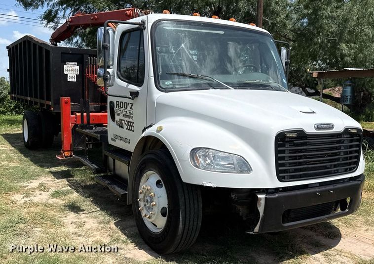 image for item ED5765 2006 Freightliner Business Class M2 grapple crane truck