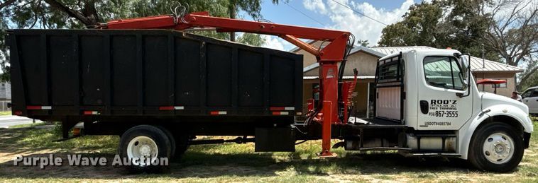 image for item ED5765 2006 Freightliner Business Class M2 grapple crane truck