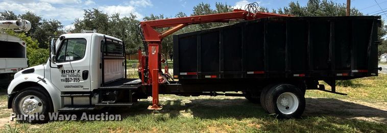 image for item ED5765 2006 Freightliner Business Class M2 grapple crane truck