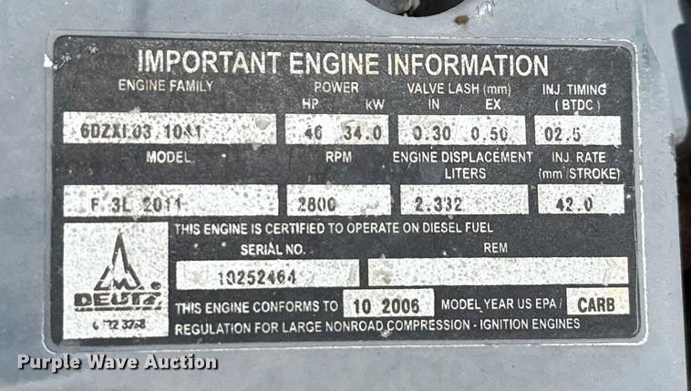 image for item ED5786 2007 Bomag BW 138 AC 