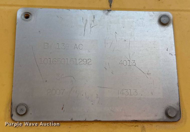 image for item ED5786 2007 Bomag BW 138 AC 